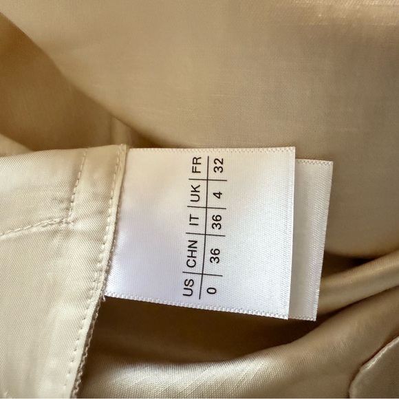 LINEN-VISCOSE GATES PANT offwhite pants - Picture 7 of 10